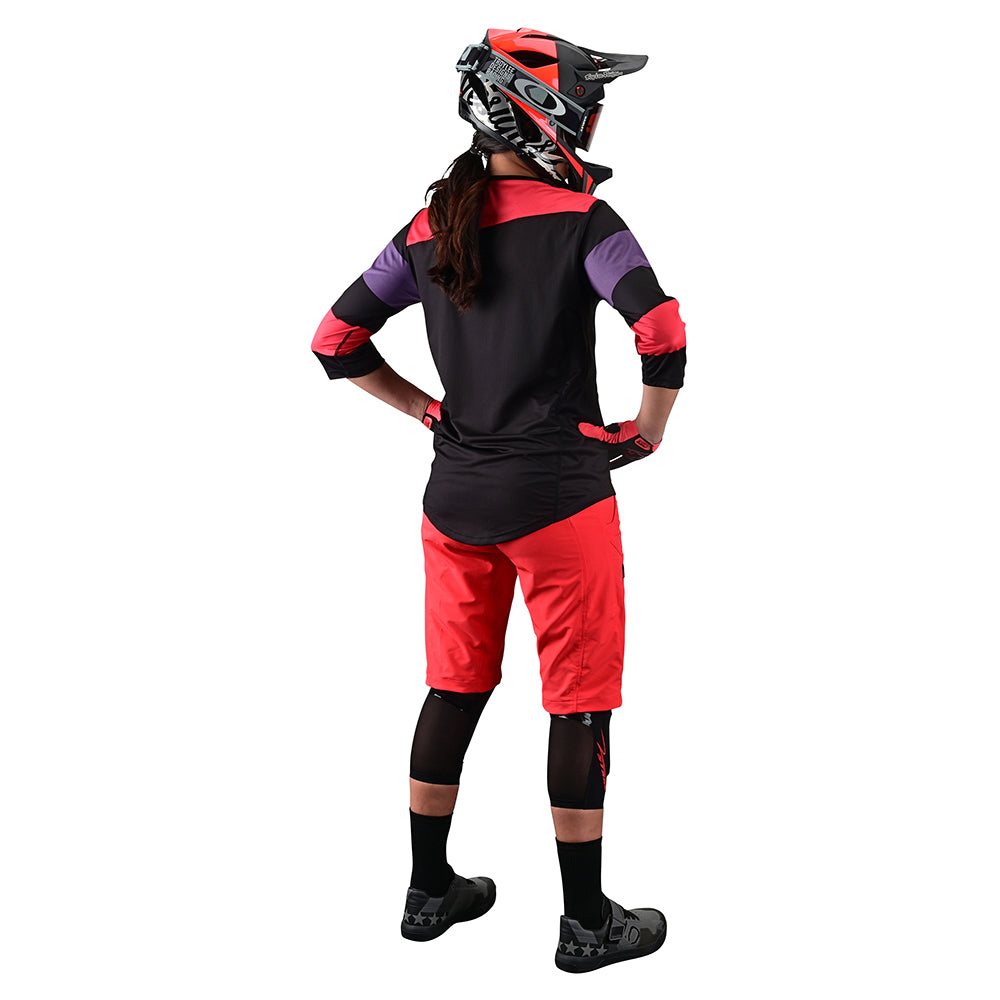 Womens Mischief Short No Liner Solid Firecracker - Image 4