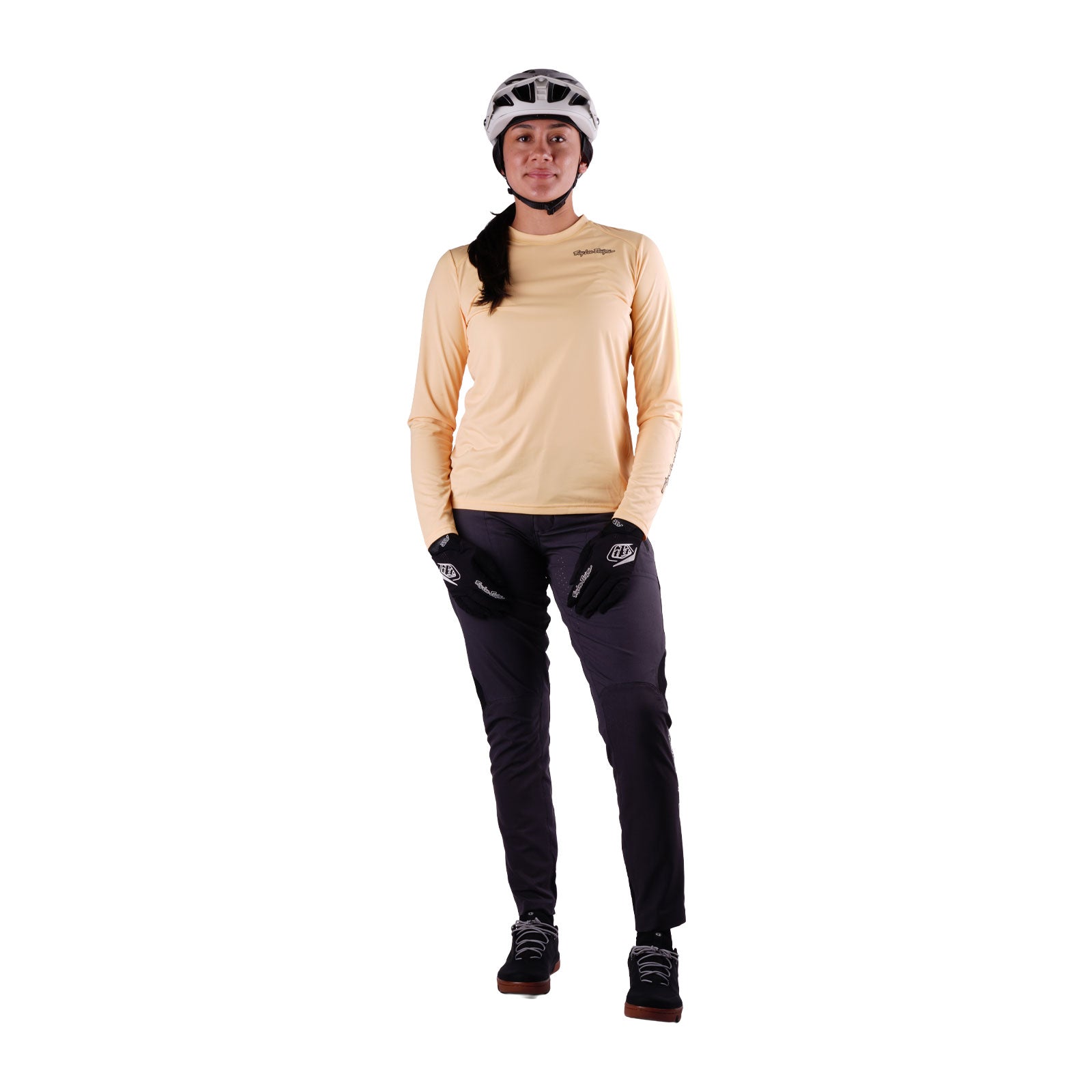 Womens Lilium Pro LS Jersey Mono Butter - Image 9