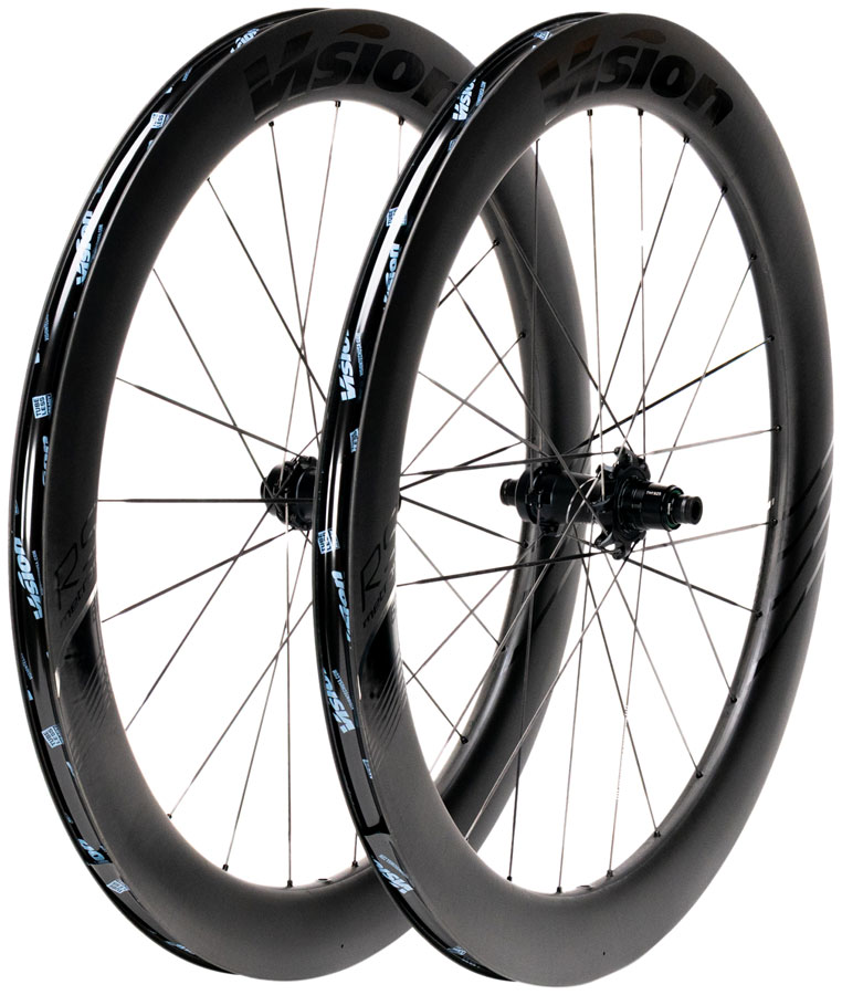 Vision Metron RS 60 Wheelset - 700 12 x 100mm/12 x 142mm Center-Lock XDR Carbon BLK