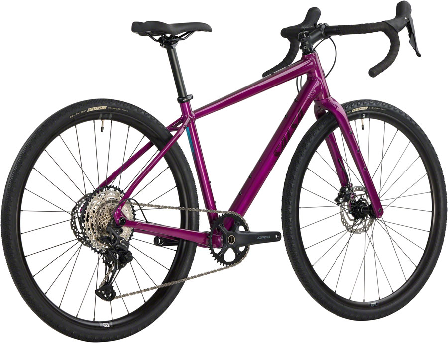 Salsa Journeyer Drop Bar GRX 610 1x12 Bike - Dark Magenta - Image 4 Salsa Journeyer Drop Bar GRX 610 1x12 Bike - Dark Magenta - Image 4