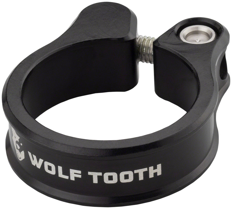 Wolf Tooth Seatpost Clamp - 38.6mm Bolt-On Black