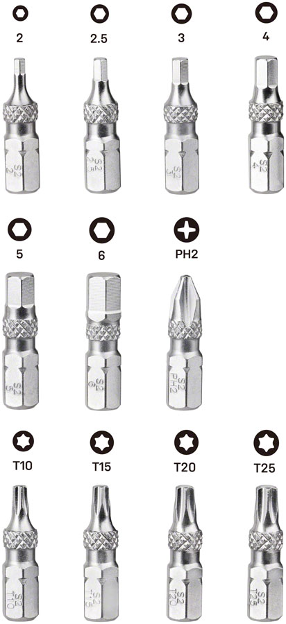Topeak Torq Rocket Mini X Ratchet Tool Kit - Image 3