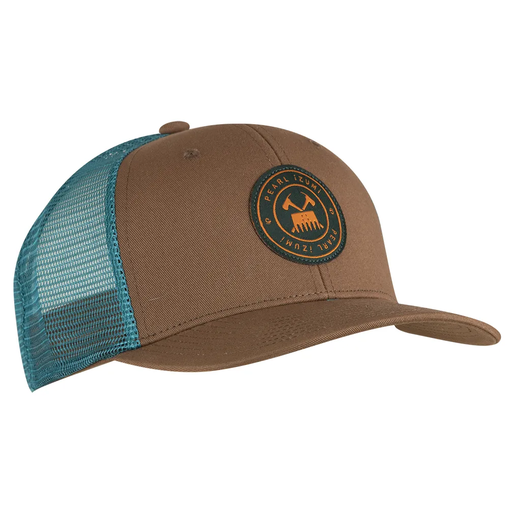 Trail Trucker Hat - SADDLE/GULF TEAL TRAIL / ONE