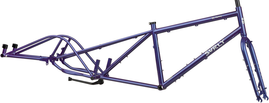 Surly Big Dummy Cargo Framekit - 26", Steel, Bruised Ego Purple - Image 2