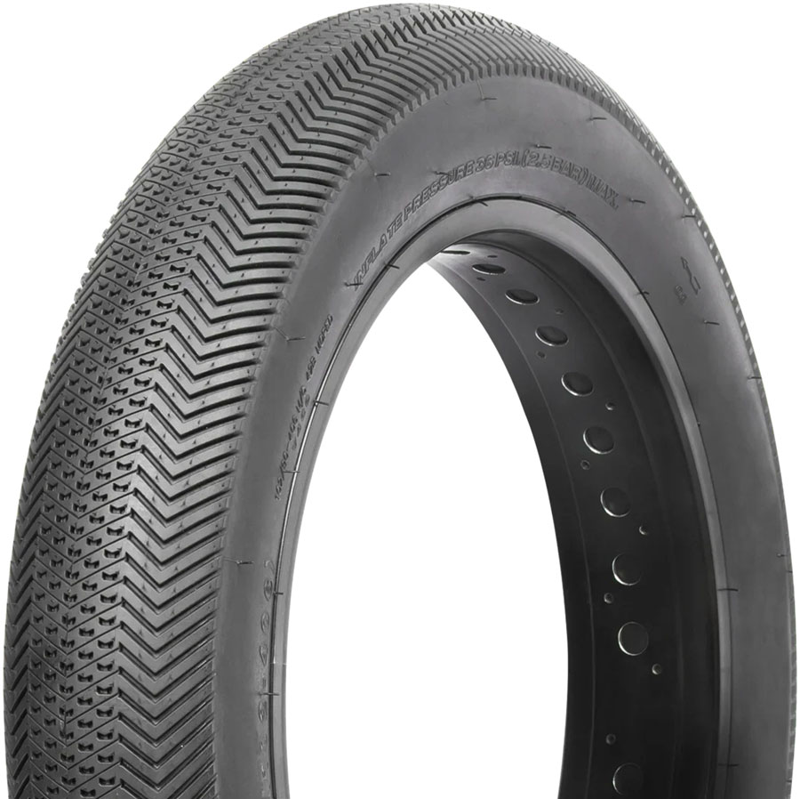 Vee Tire Co. Trooper Tire - 20 x 4.0 Clincher Wire BLK Performance Override Powerwall E-Bike E-50