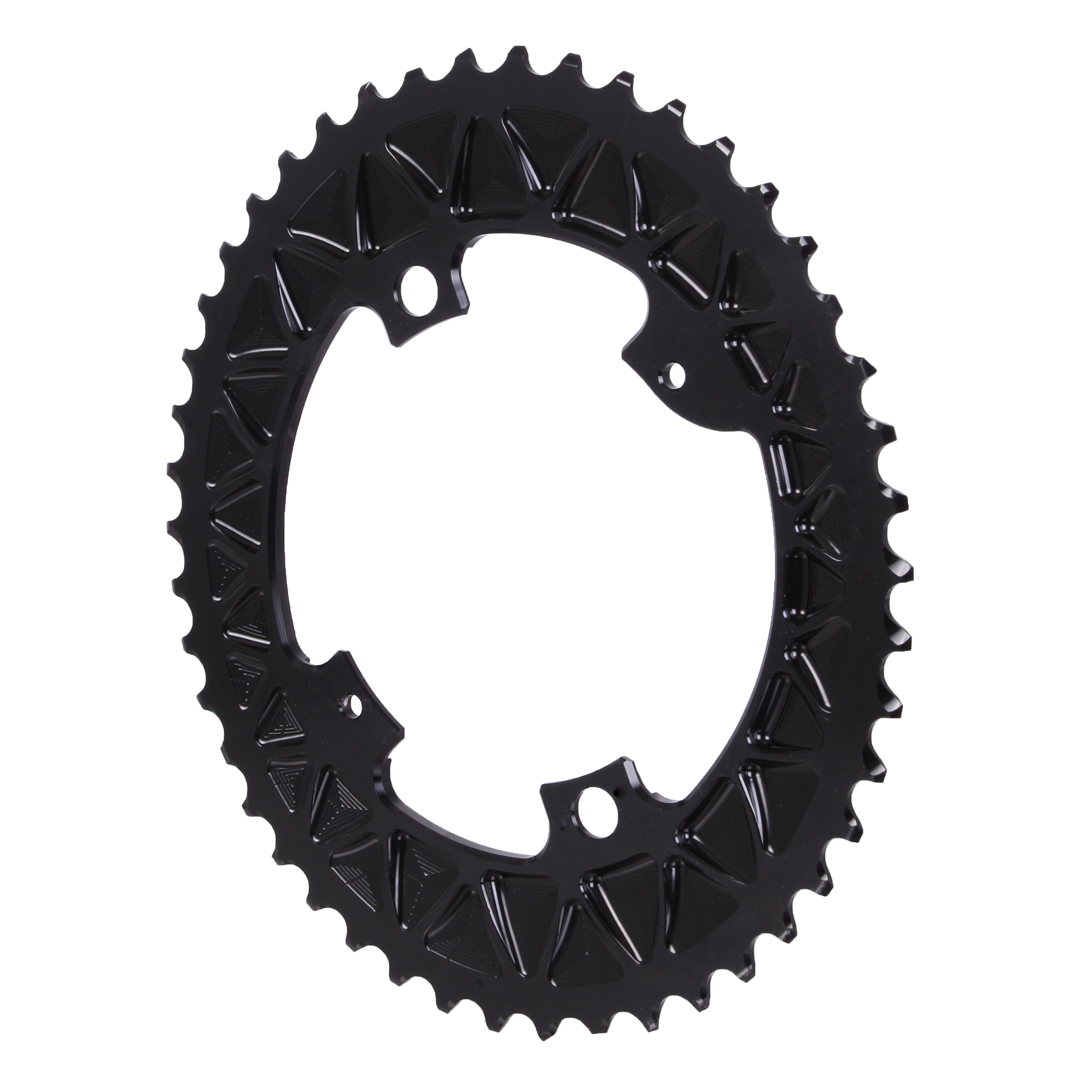 absoluteBLACK Premium 2x Sub-Compact Oval 110 BCD Road Inner Chainring variant 3
