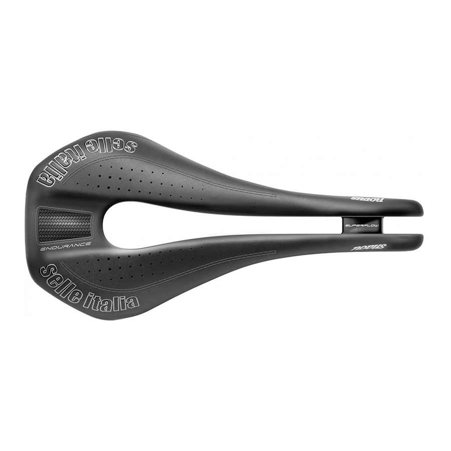Selle Italia Novus SuperFlow Endurance Saddle 282mm Men - Black variant 2