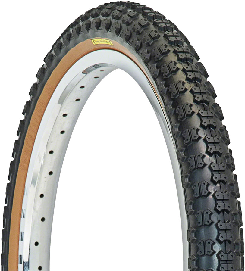 Tioga Comp III Tire - 20 x 2.125 Clincher Wire Black/Tan 60tpi