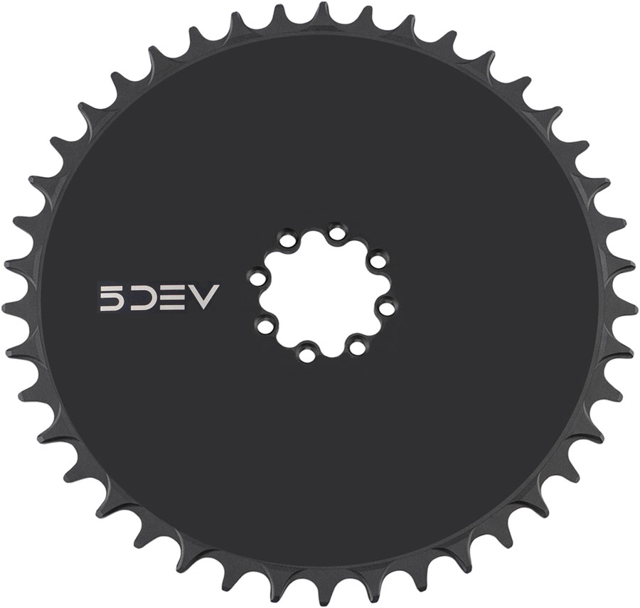 5Dev 7075 Aero Road/Gravel Chainrings, 8-Bolt 5Dev 7075 Aero Road/Gravel Chainrings, 8-Bolt