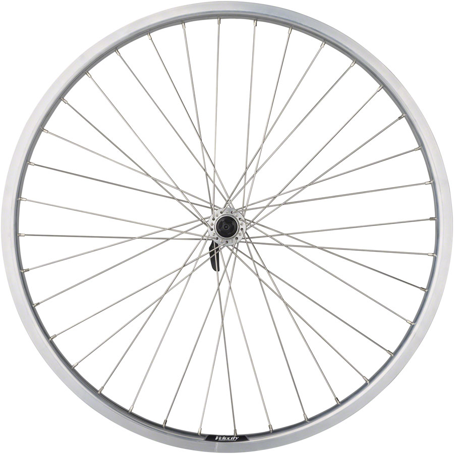 Quality Wheels Value HD Series Front Wheel - QR x 100mm Rim Brake Silver Clincher - Image 4