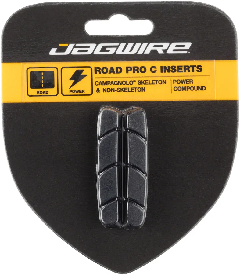 Jagwire Road Pro C Brake Pad Inserts Campagnolo Black