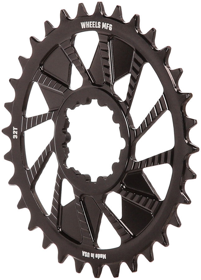 Wheels Manufacturing 3-Bolt Direct Mount T-Type Chain Compatible Chainring - Image 2