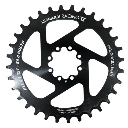 Leonardi S0 8-bolt Direct Mount Ring 32T - Black
