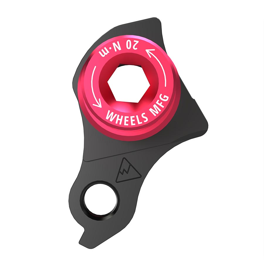 Wheels Manufacturing DROPOUT-404-02 UDH Derailleur Hanger Pink Wheels Manufacturing DROPOUT-404-02 UDH Derailleur Hanger Pink