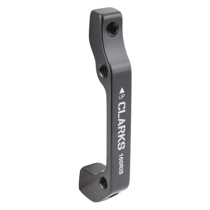Clarks Disc Brake Adapter  160mm IS Mount Post Mount Black 20mm
