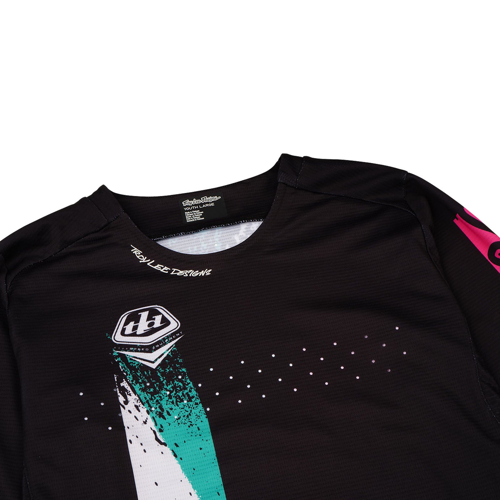Youth Sprint Jersey Full Pull Black - Image 4