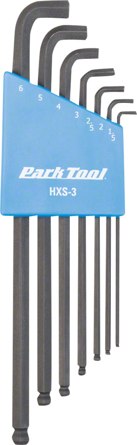 Park Tool HXS-3 Stubby Hex Wrench Set 1.5-6mm Park Tool HXS-3 Stubby Hex Wrench Set 1.5-6mm