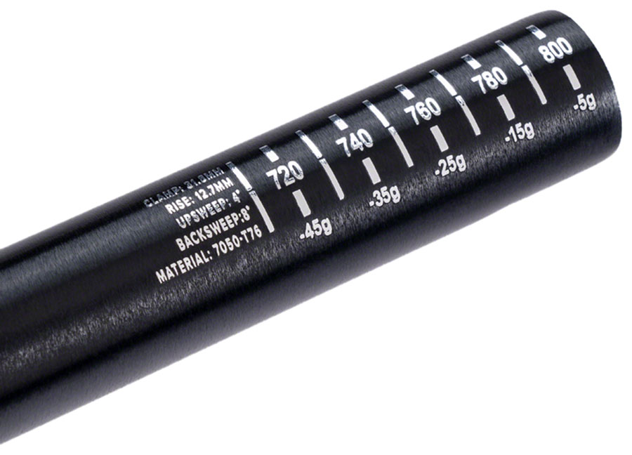 ProTaper A12 Handlebar - 810mm, 12mm Rise, 31.8mm, Aluminum - Image 3