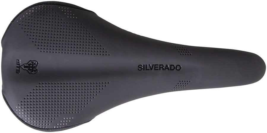 WTB Silverado Saddle - Microfiber Black 280mmx135mm - Image 3
