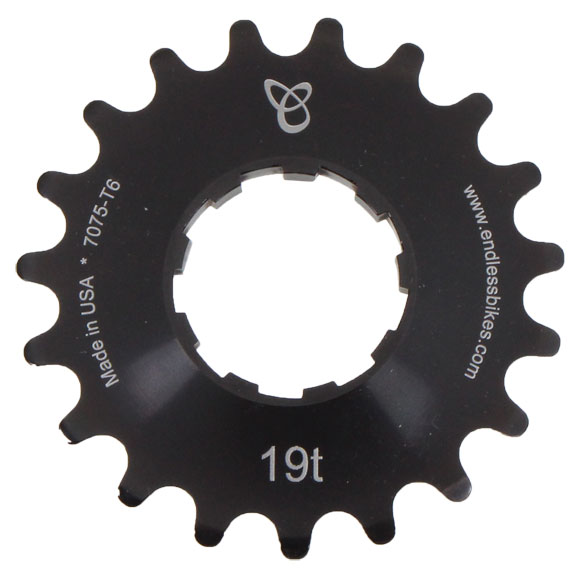 Endless Bike Kick Ass Cog 19t - Black Ano