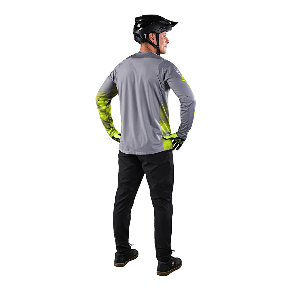 Skyline LS Chill Jersey Waves Lt Gray - Image 4