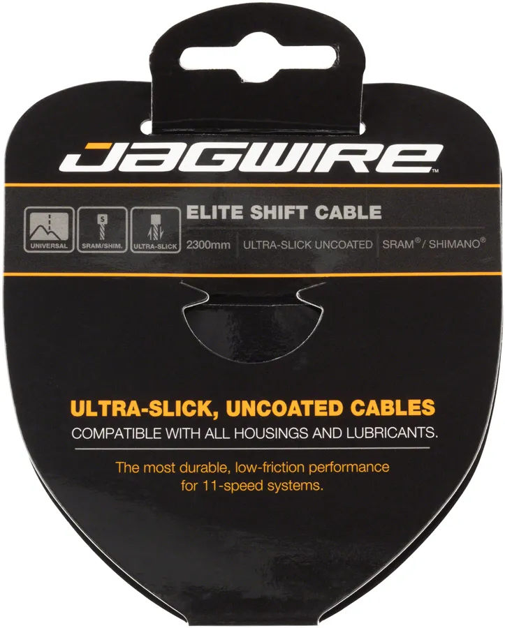 Jagwire Elite Ultra-Slick Shift Cable - Polished Stainless Steel