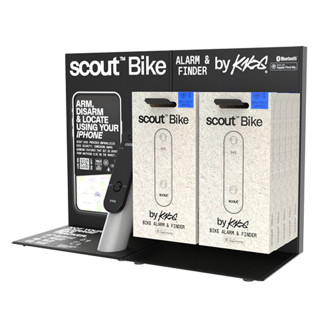 Knog Scout Bike Alarm and Finder Display w/ Dummy iOS30pc