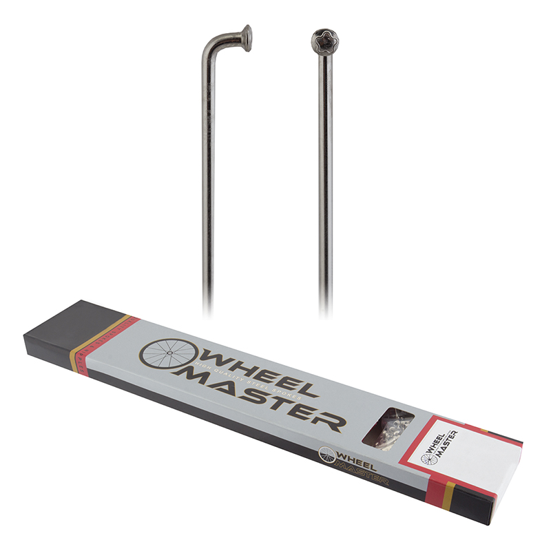 Wheel master Standard Steel Spokes J-Bend 2.0 (14G) 191mm Box of 144 Steel Chrome Yes