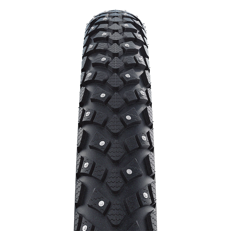 Schwalbe Marathon Winter Plus Tire 26''x1.75 Wire Clincher Winter SmartGuard 67TPI Black