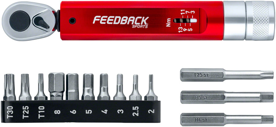 Feedback Sports Range Click Torque Wrench - 2-14 Nm Feedback Sports Range Click Torque Wrench - 2-14 Nm