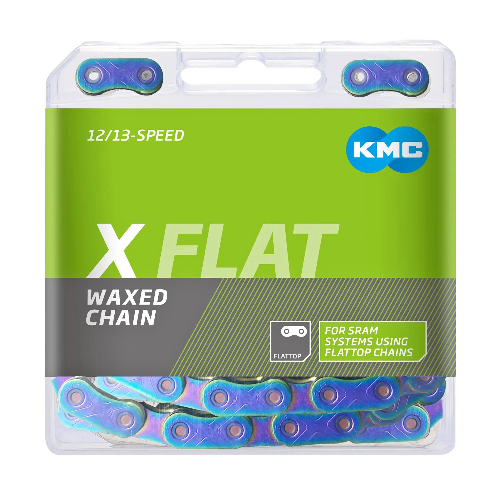 KMC X-Flat 12sp Chain Aurora