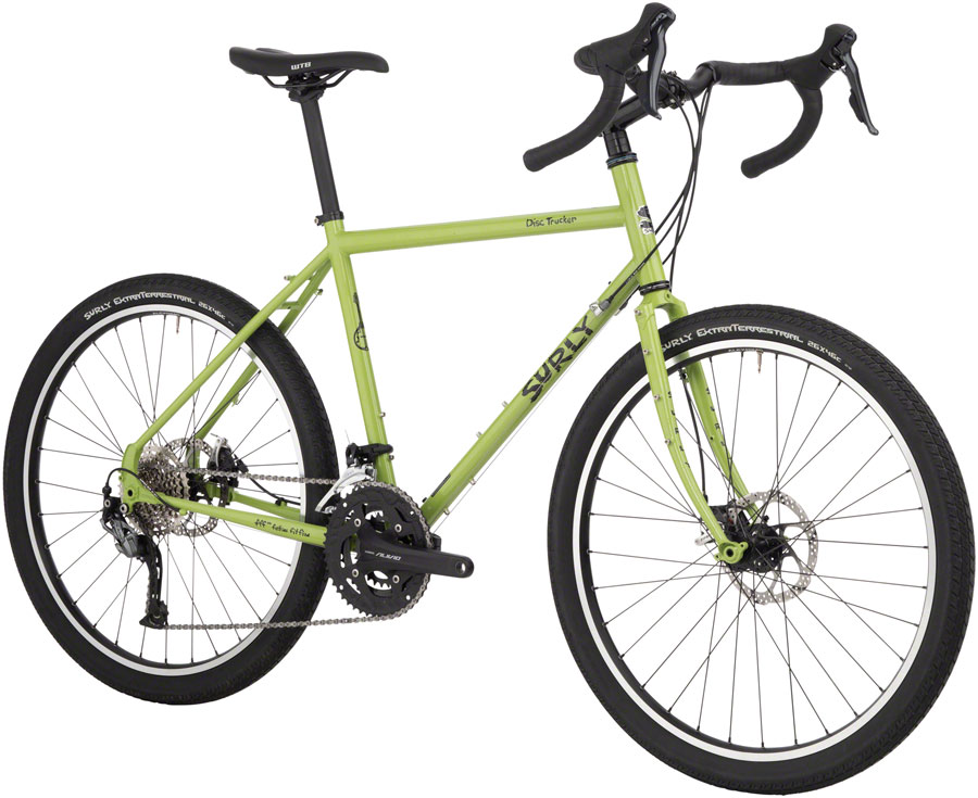 Surly Disc Trucker Bike - 26", Steel, Pea Lime Soup - Image 2