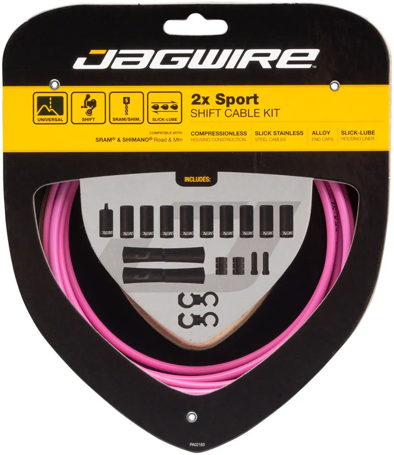 Jagwire 2x Sport Shift Cable Kit - SRAM/Shimano - Image 11