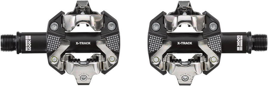 LOOK X-TRACK Pedals - Dual Sided Clipless, Chromoly, 9/16" - Image 2
