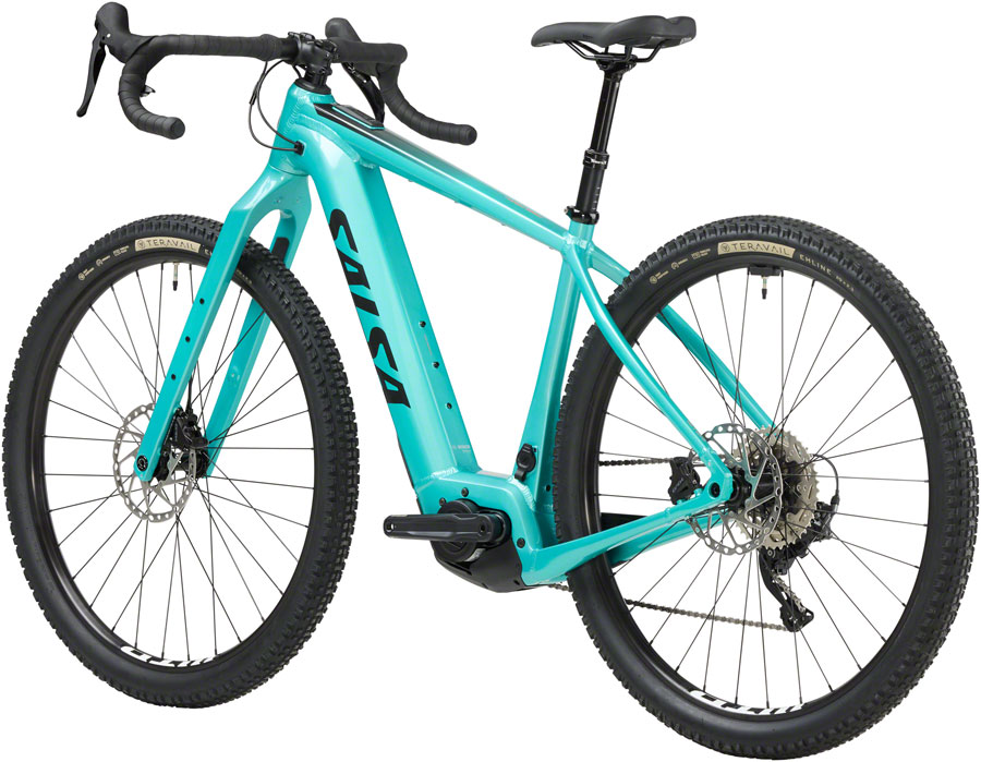 Salsa Tributary GRX 600 Ebike - 29", Aluminum, Teal - Image 3