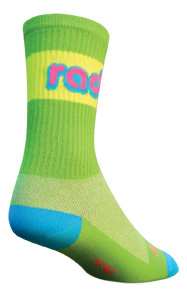 Sockguy Rad Crew Socks - Green
