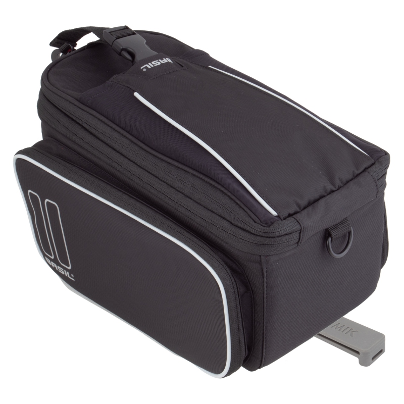 Basil Sport Design Trunk Bag MIK 14.2x10.6x7` 427 c.i. Black