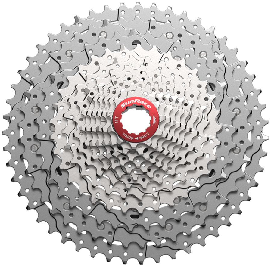 SunRace CSMZ903 Cassette - 12-Speed 11-51t Metallic Silver SunRace CSMZ903 Cassette - 12-Speed 11-51t Metallic Silver