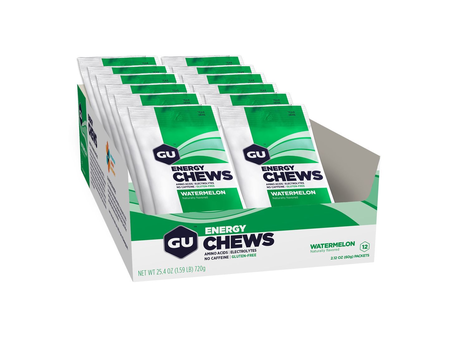 Gu Energy Chews Box of 12 Bags - Image 2
