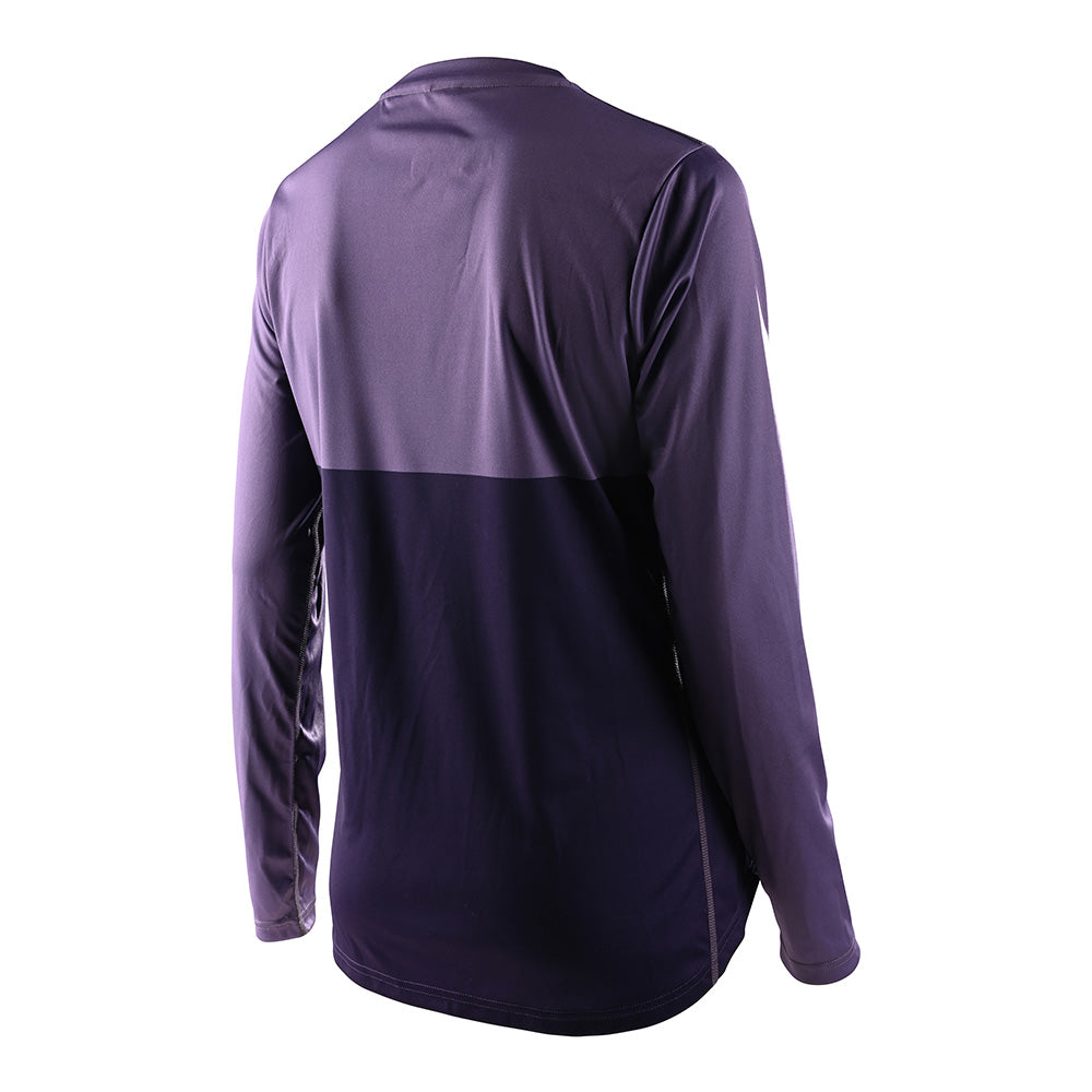 Womens Lilium LS Jersey Block Orchid / Purple - Image 3