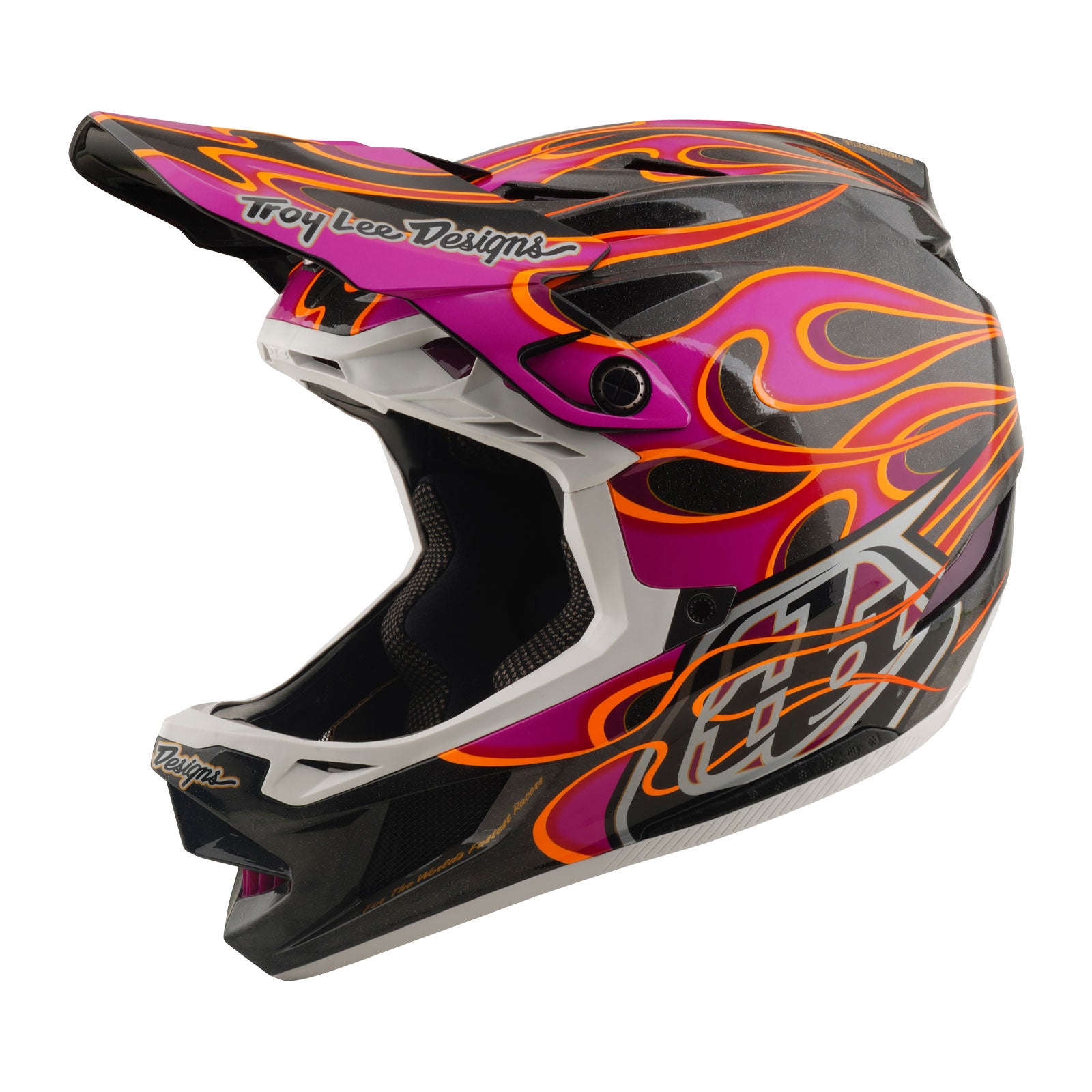 D4 Carbon Helmet Torched Carbon / Magenta - Image 8