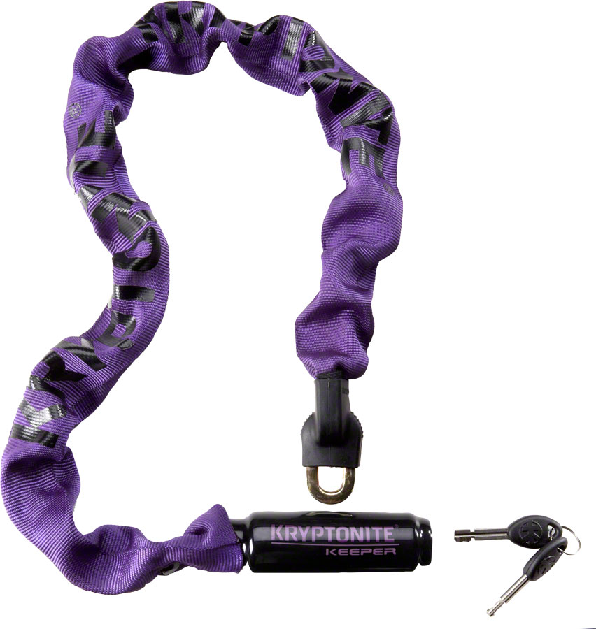 Krypto Keeper 785 Integrated Chain Lock: 2.8' (85cm) Purple Krypto Keeper 785 Integrated Chain Lock: 2.8' (85cm) Purple