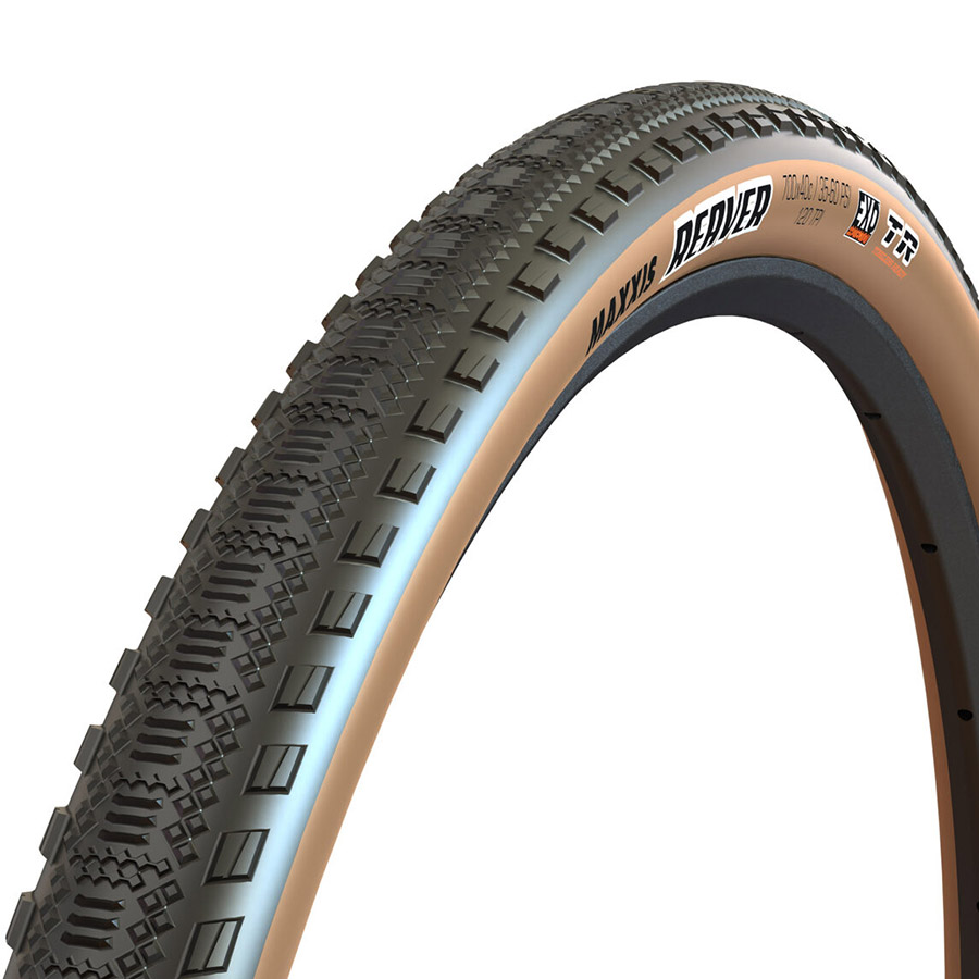 Maxxis Reaver Gravel Tire 700x50C Folding Tubeless Ready HYPR-X EXO 120TPI Black Maxxis Reaver Gravel Tire 700x50C Folding Tubeless Ready HYPR-X EXO 120TPI Black