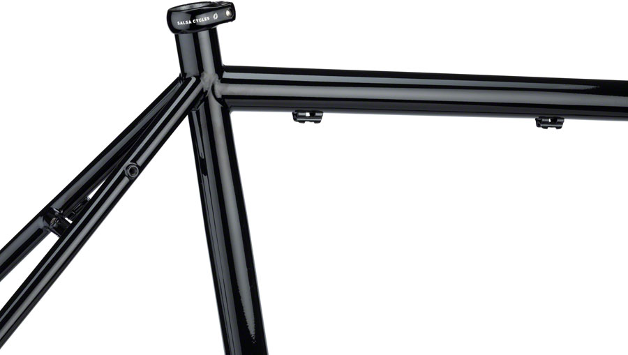 Salsa Marrakesh Frameset - 700c, Steel, Black - Image 3