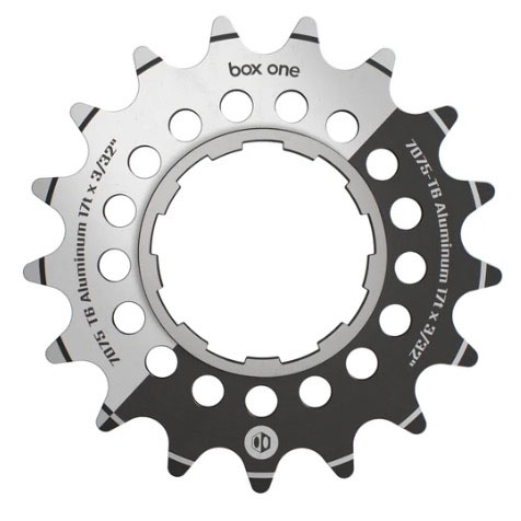 Box One 3/32" CNC AL 7075 Cog Black - Image 5