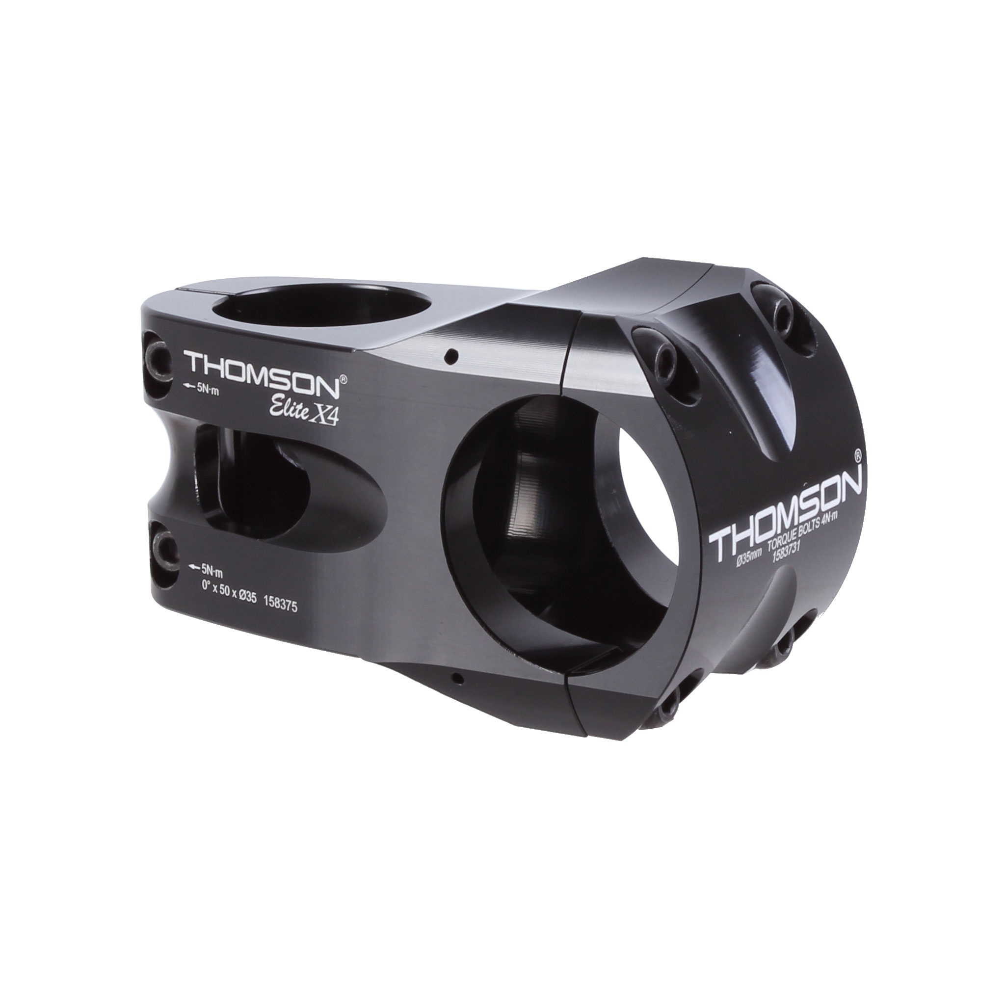 Thomson X4 Mtn Stem (35.0) 0d x 50mm Black