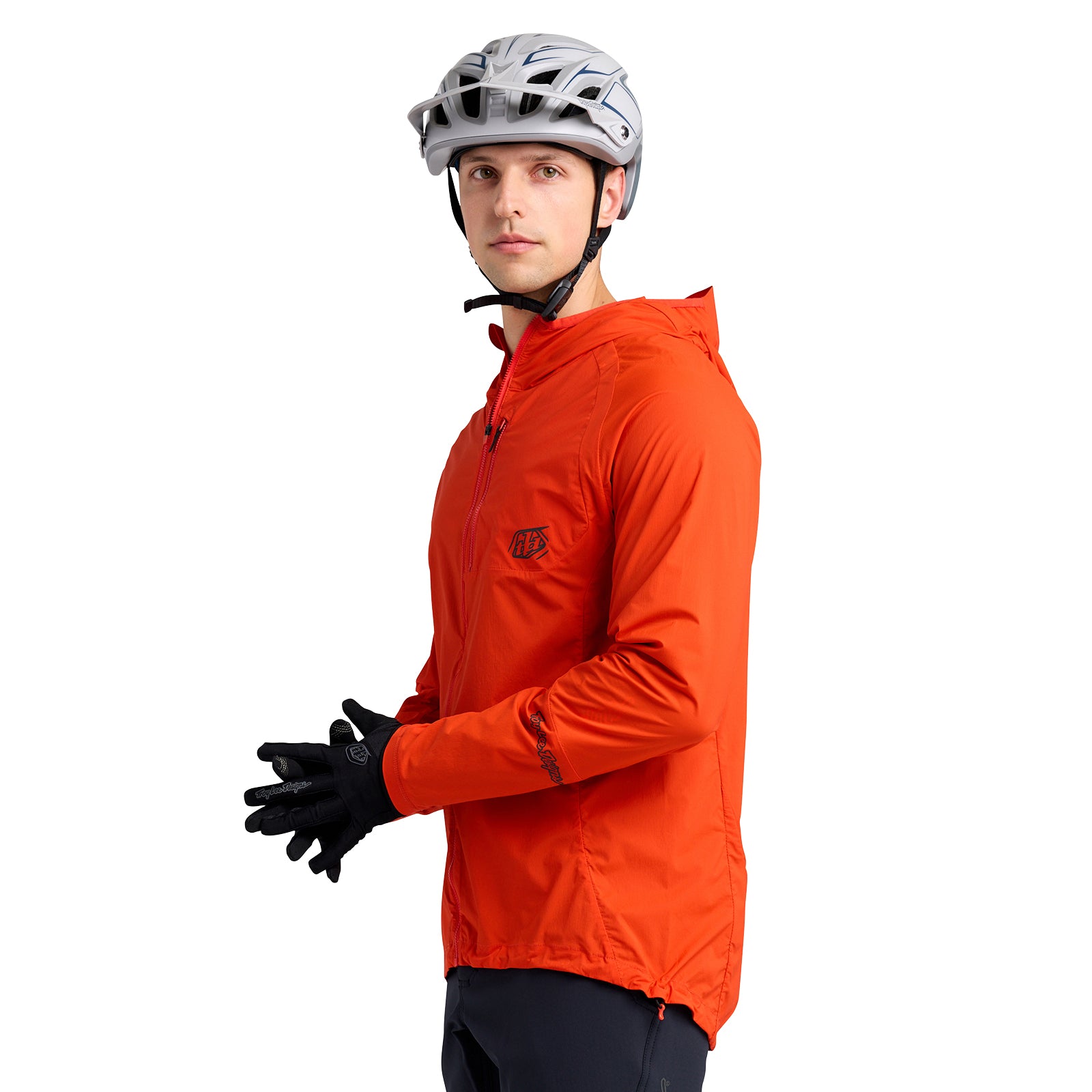 Drift Windbreaker Mono Fire Orange - Image 11