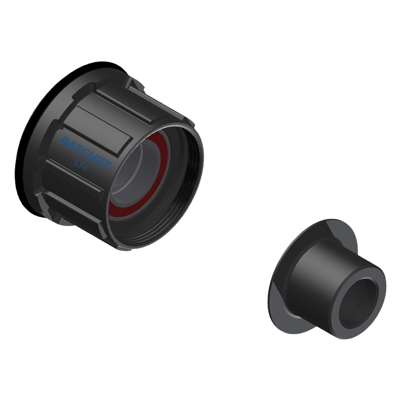 Dt swiss Ratchet LN Freehub Body 1s LN MTB HYBRID 12mm TA 148mm Steel Blk