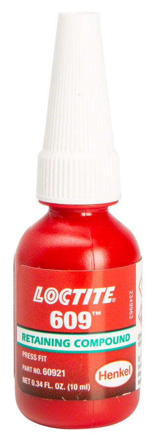 Loctite #609 Retaining Compound - Low Viscosity 10ml Loctite #609 Retaining Compound - Low Viscosity 10ml