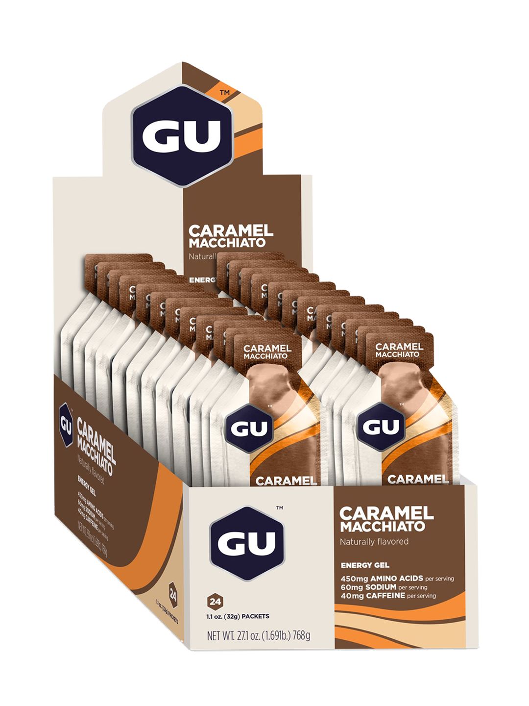 Supplement GU Gel Caramel Macchiato 24 Pack